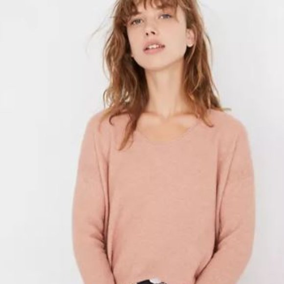 Madewell Sweaters - Madewell Kimball Pullover HEATHER ROSE Sweater